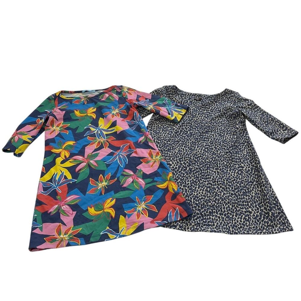 J.McLaughlin Kids Girls 5 Vacation Tropical Summer Casual Fun Print Dress Comfy